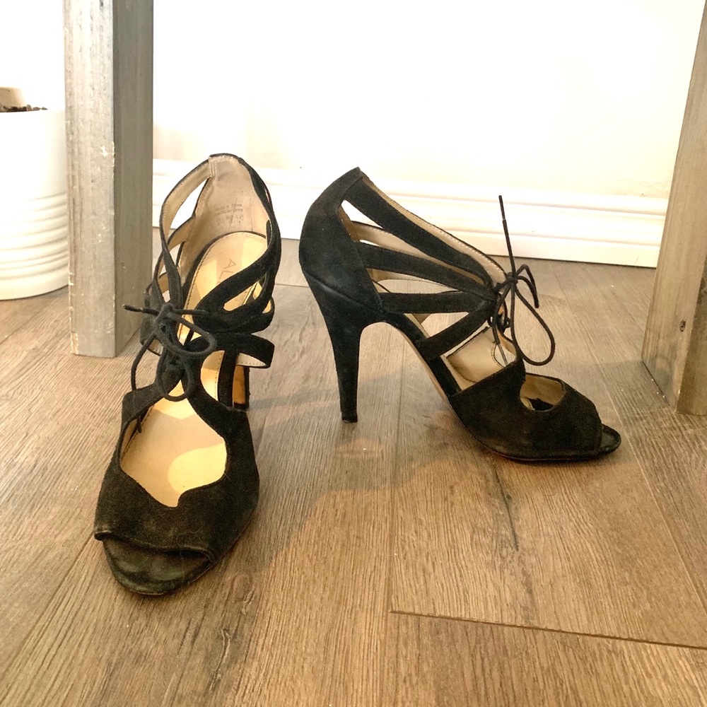 Strappy heels